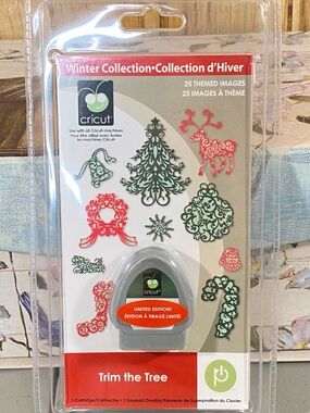 Cricut Cricut Seasonal Cartridge Trim The Tree Winter Collection NWT Images